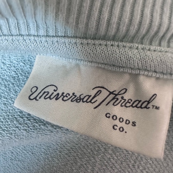 Universal Thread Sweatshirt Cotton Crewneck/Pullover Tie Dye Mint Womens Large - Picture 4 of 8